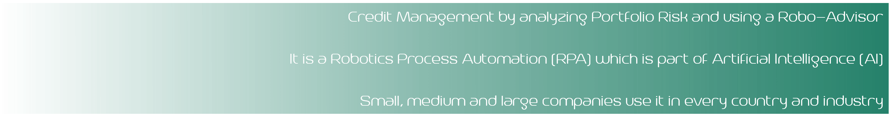 Robo-Advisor AI