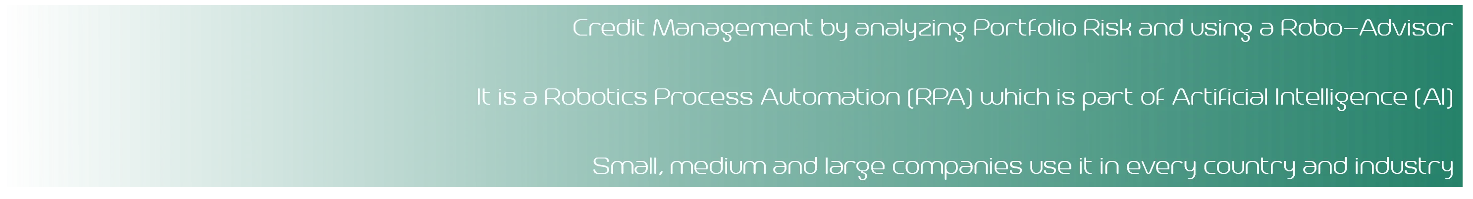 Robo-Advisor AI